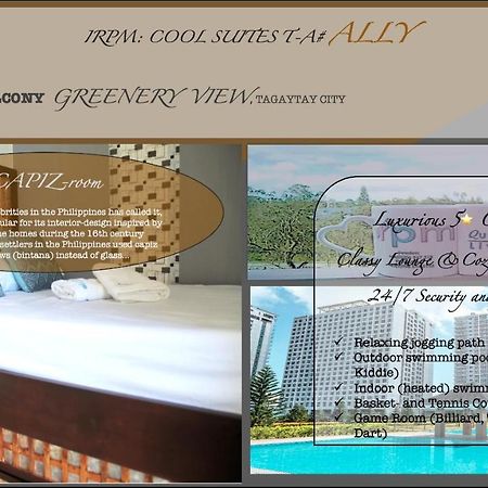 Irpm Coolsuites #Ally Wind Residences 1Br Tower A Greenery View Tagaytay City Exterior photo